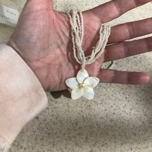 Shell/beaded necklace